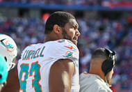 Miami Dolphins defensive tackle Calais Campbell - Source: Imagn